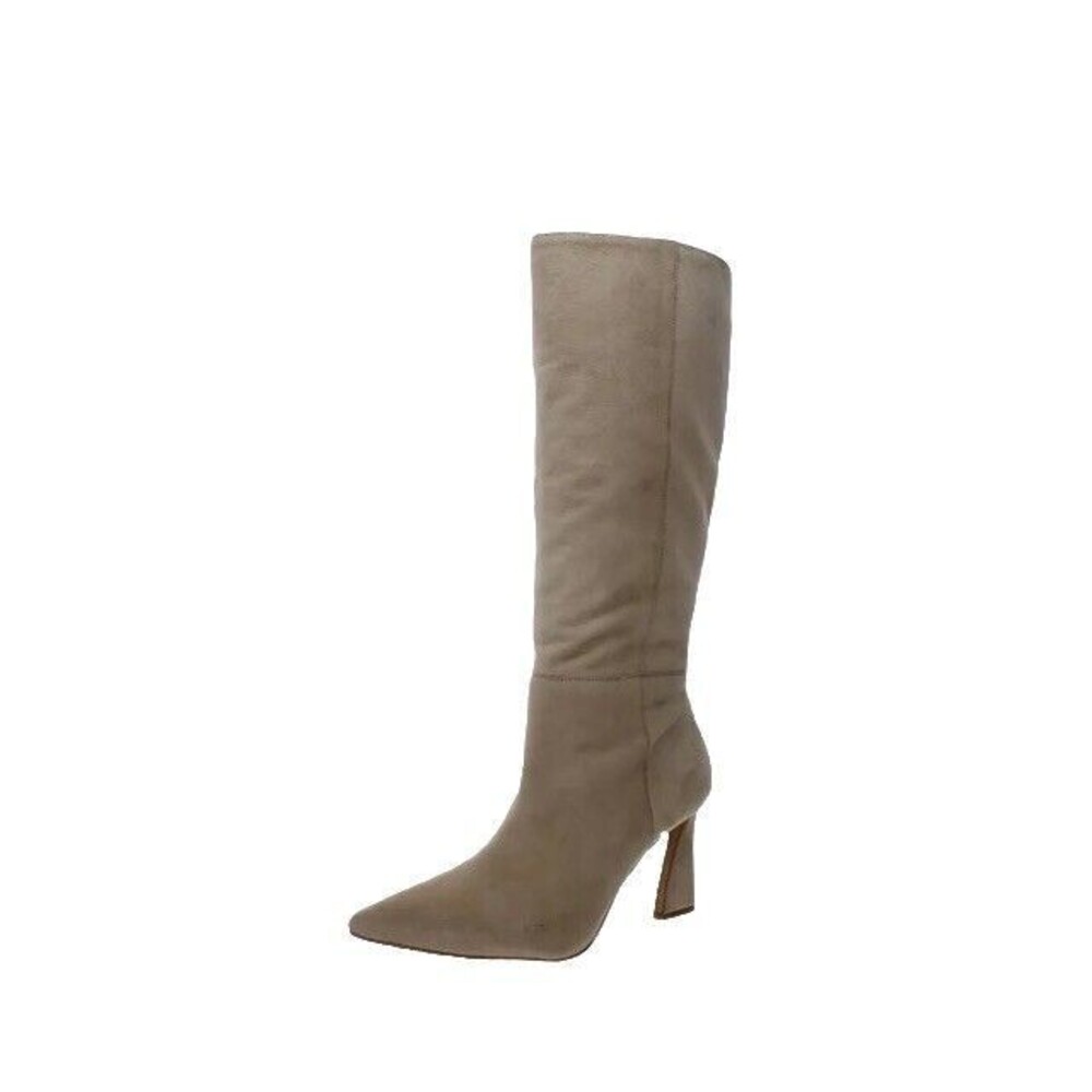New! Vince Camuto Tressara Pointed Toe Knee High Boot Tan Women’s Size 9  DD326